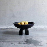 Lago Vessel | Black - Decorative Bowls by Ayres | Obakki
