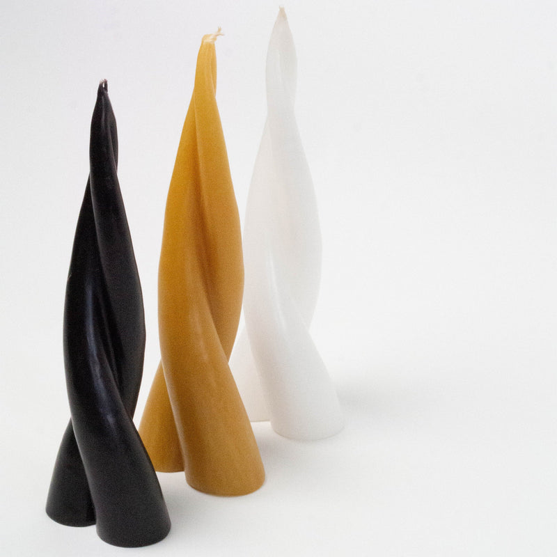 Liso Candle | Black - Candles by Nile Candles | Obakki