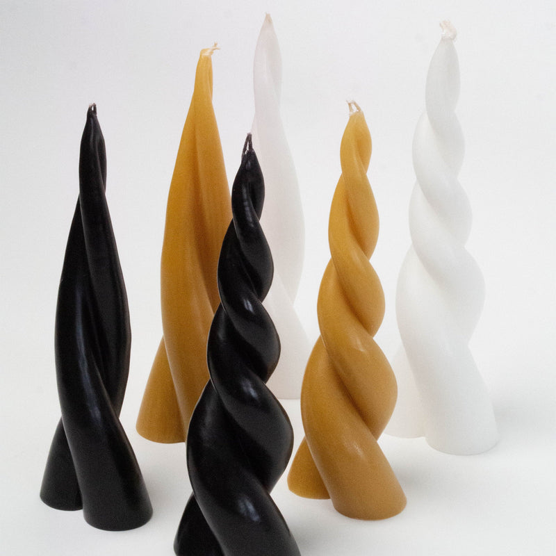 Liso Candle | Black - Candles by Nile Candles | Obakki