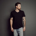 Men's Basic V - Neck_Obakki_172-11-3624-385-Black-XSmall | Obakki