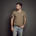 Men's Basic V - Neck_Obakki_172-11-3624-385-Black-XSmall | Obakki