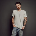 Men's Basic V - Neck_Obakki_172-11-3624-385-Black-XSmall | Obakki