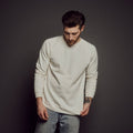 Men's Classic Crew Sweatshirt_Obakki_201-13-0481-381-White-XL | Obakki