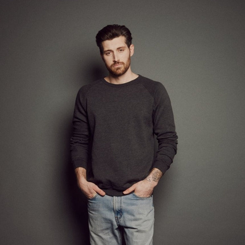 Men's Heathered Crew Sweatshirt - Sweatshirts by Obakki | Obakki