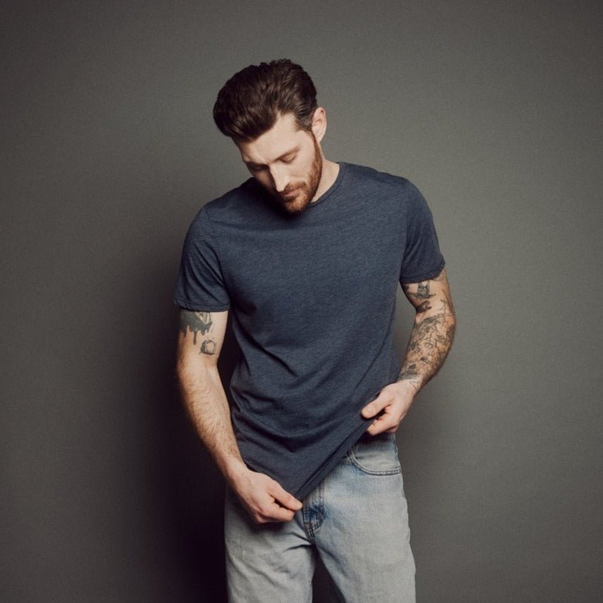 Men's Heathered T-Shirt - T-Shirts by Obakki | Obakki