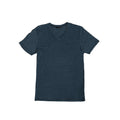 Men's Heathered V - Neck_Obakki_172-11-3624-386-Heather Ink-XSmall | Obakki