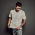 Men's Hemp Blend T-Shirt_Obakki_201-11-0478-380-White-S | Obakki