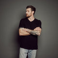 Men's Hemp Blend T-Shirt_Obakki_201-11-0478-380-Black-S | Obakki