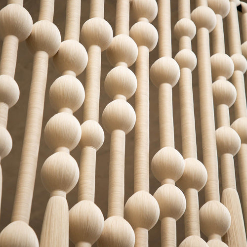 Morse Wall Hanging_Caralarga_201-71-0754-717Natural + Black27.5" W x 47" H | Obakki