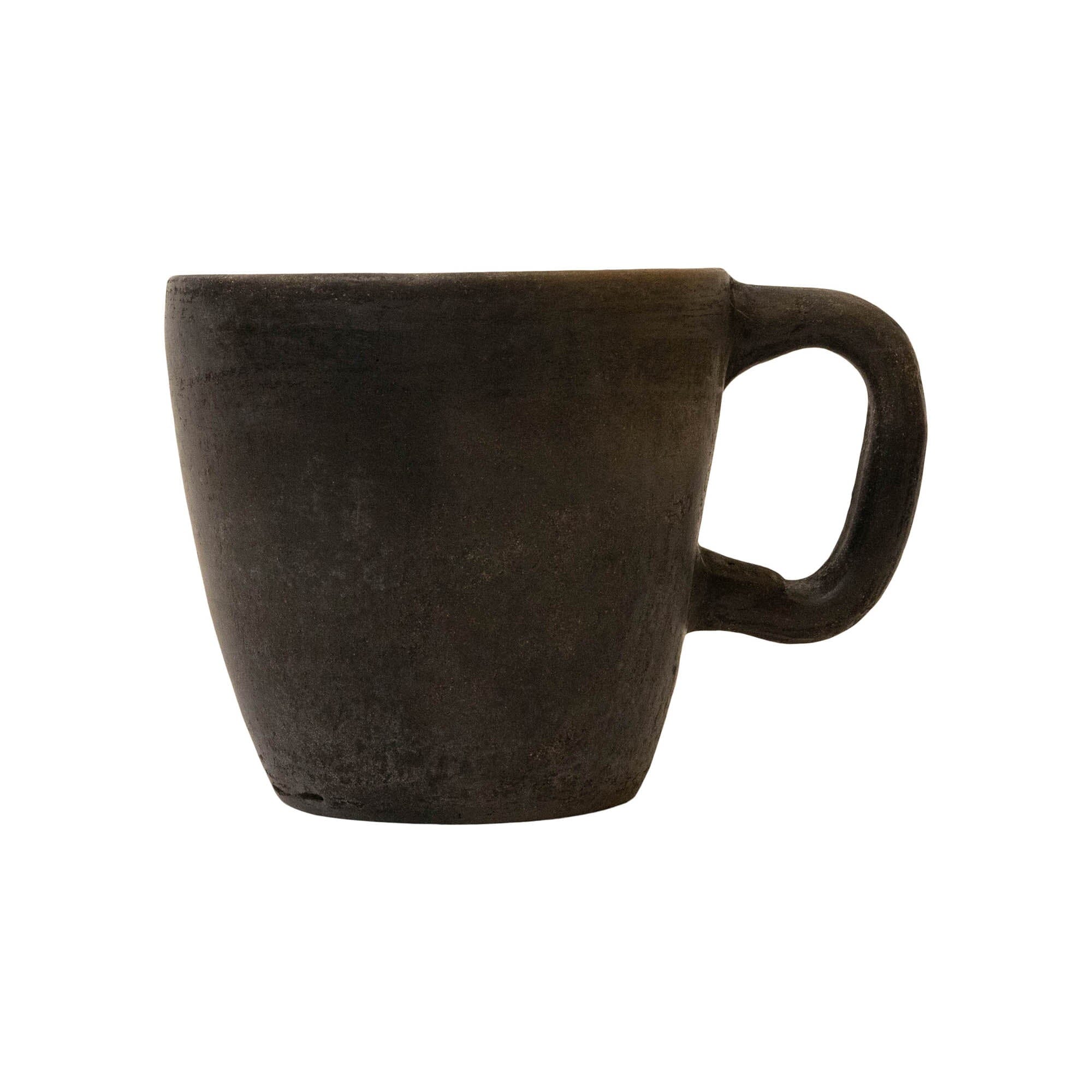 Oaxacan Clay Coffee Mug - Drinkware by Francisco | Obakki