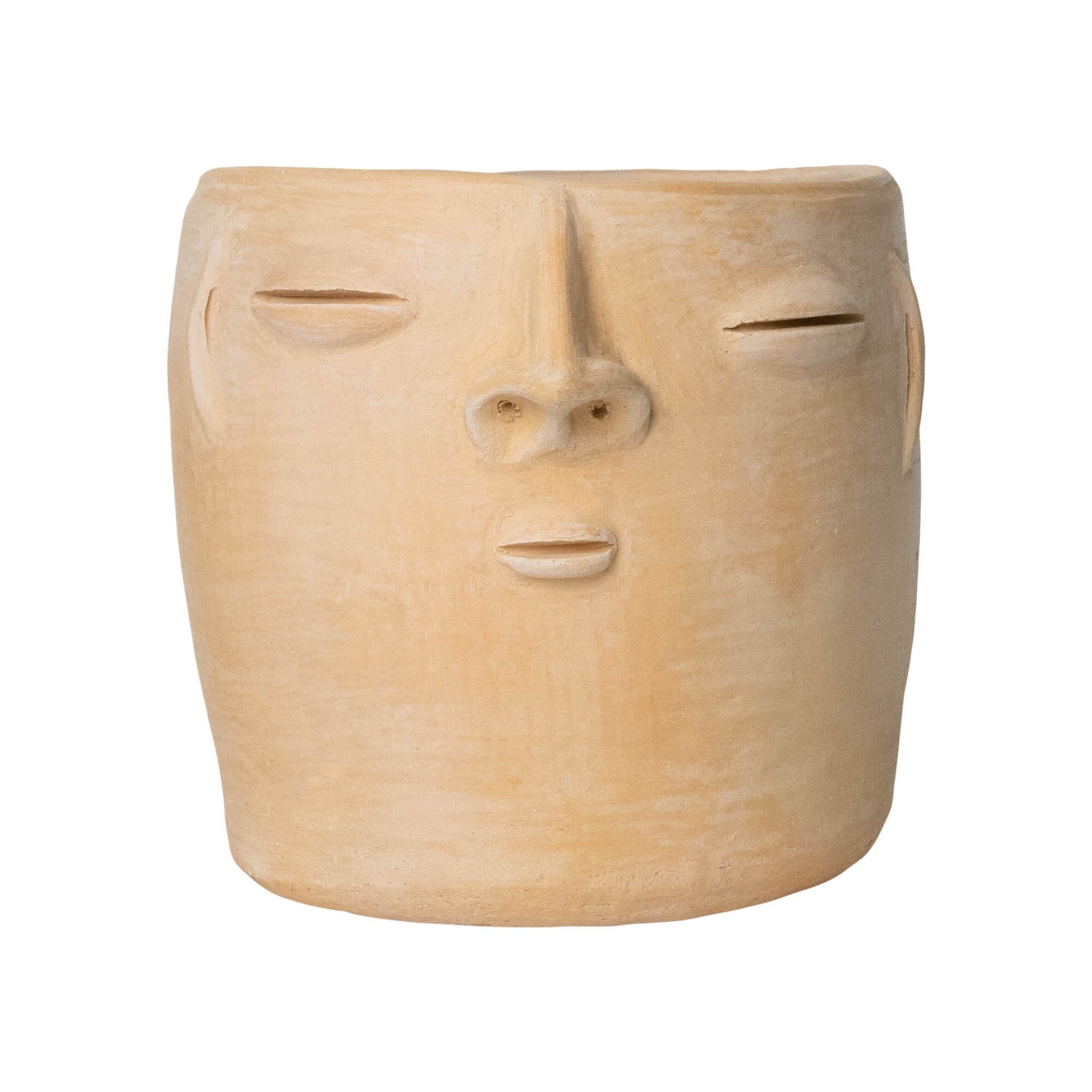 Oaxacan Clay Planter | Cara_Ana Beatriz_201-50-1184-170CLAYS | Obakki