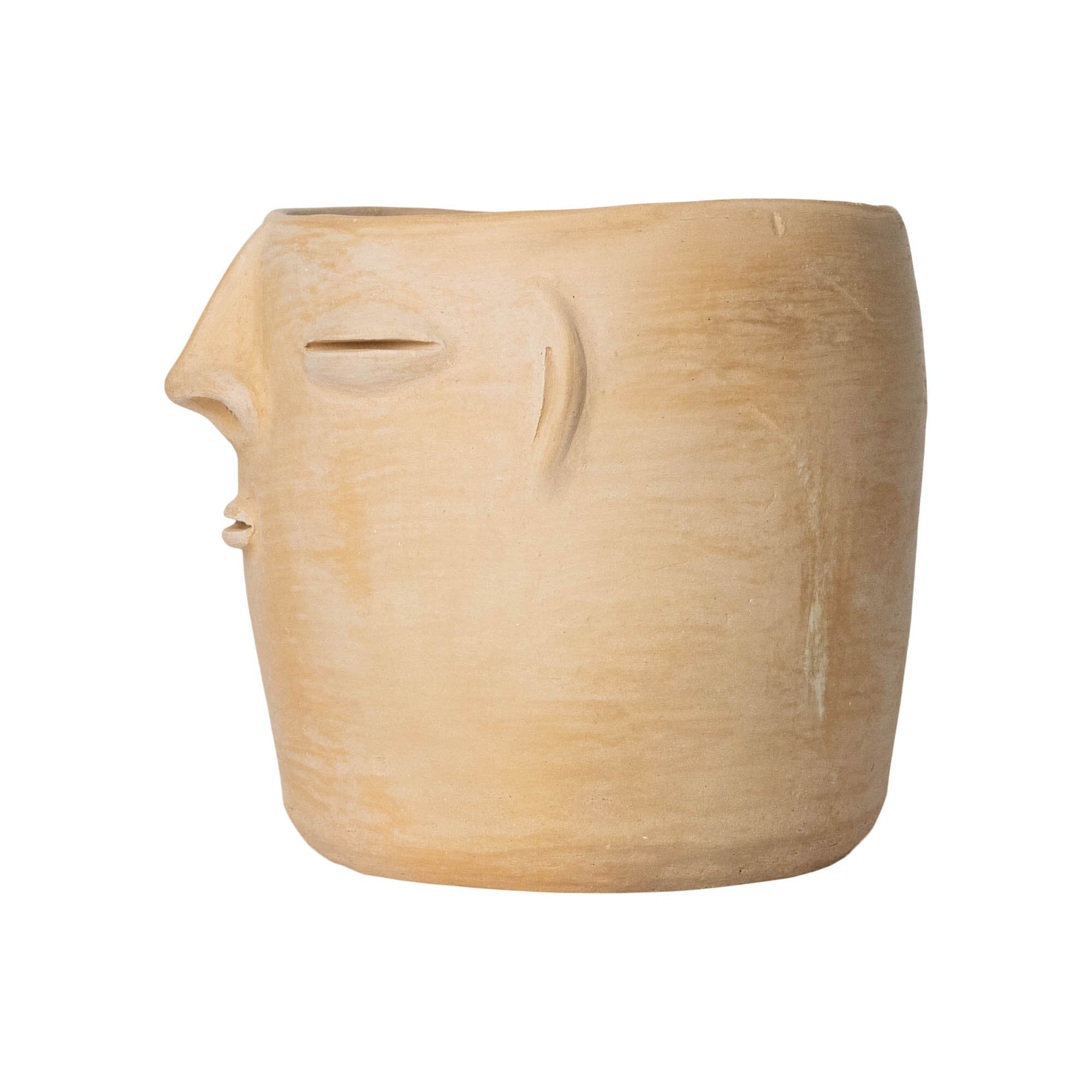 Oaxacan Clay Planter | Cara_Ana Beatriz_201-50-1184-170CLAYS | Obakki