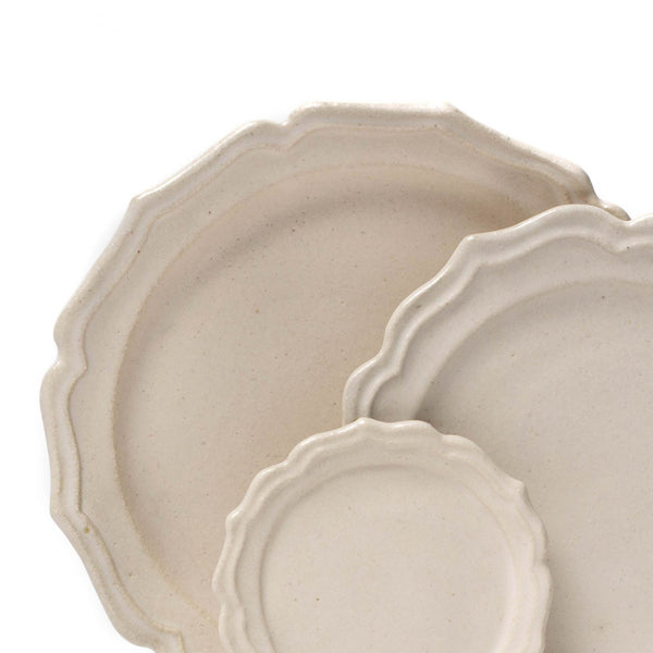 11" Blossom Plate | White Plates White 