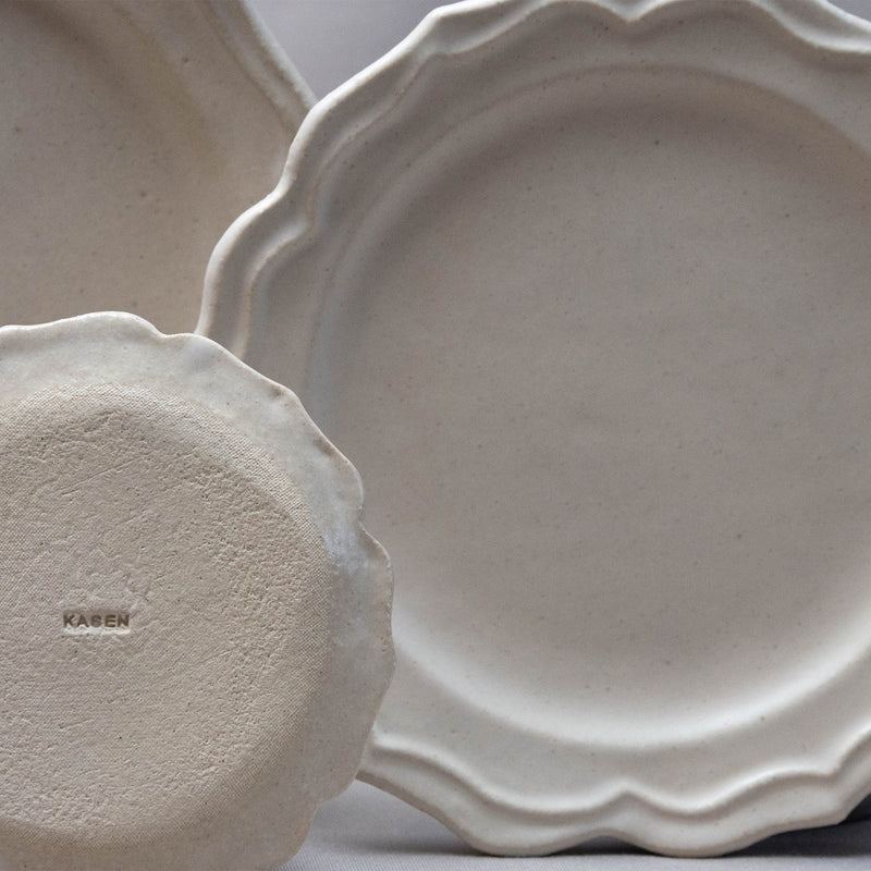 11" Blossom Plate | White Plates 