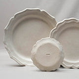 4.5" Blossom Plate | White Plates White 