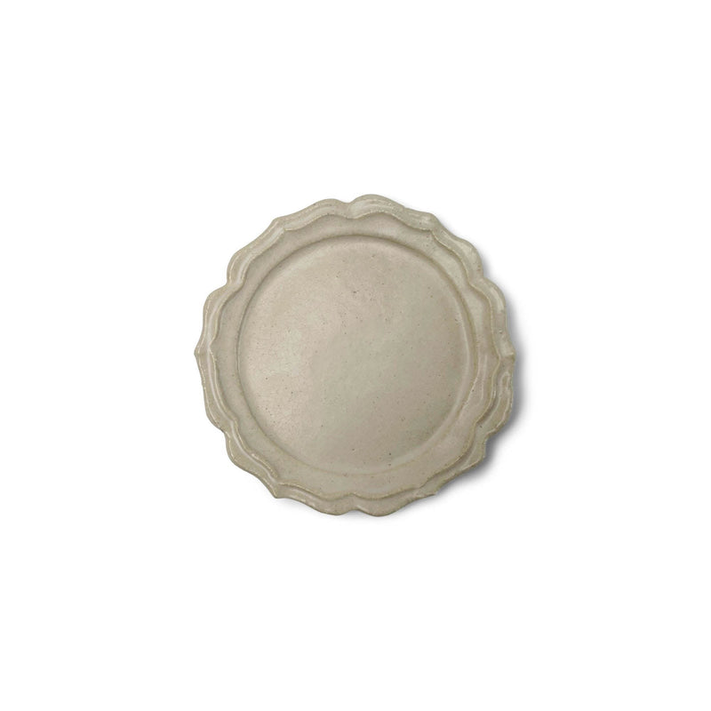 4.5" Blossom Plate | White Plates 