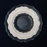 8.5" Blossom Plate | Black Plates 
