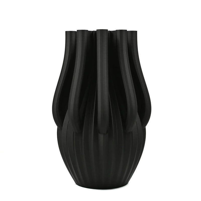 Absalon Vase Vases + Planters Black 