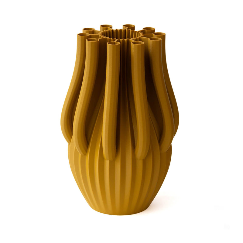 Absalon Vase Vases + Planters Ochre 