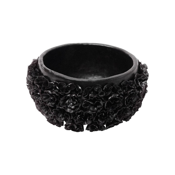 Beeswax Candle Bowl | Black Candles 