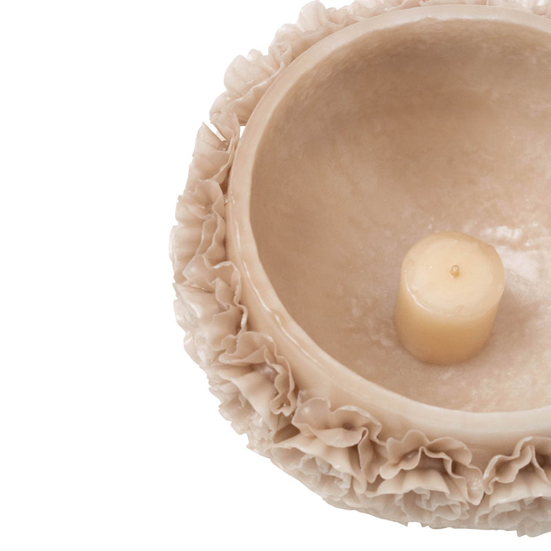 Beeswax Candle Bowl | Cappuccino Candles 