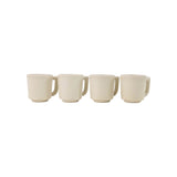 Cafete Mug | Set of 4 Coffee & Tea Cups Cream OS 