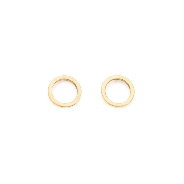 Circular Stud Earrings Jewelry 