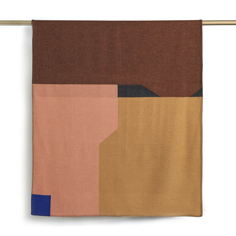 CITTA Blanket | Russet Brown Home Textiles Russet Brown 