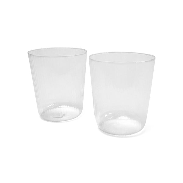 Clear Luisa Acqua | Set of 2 Glassware 