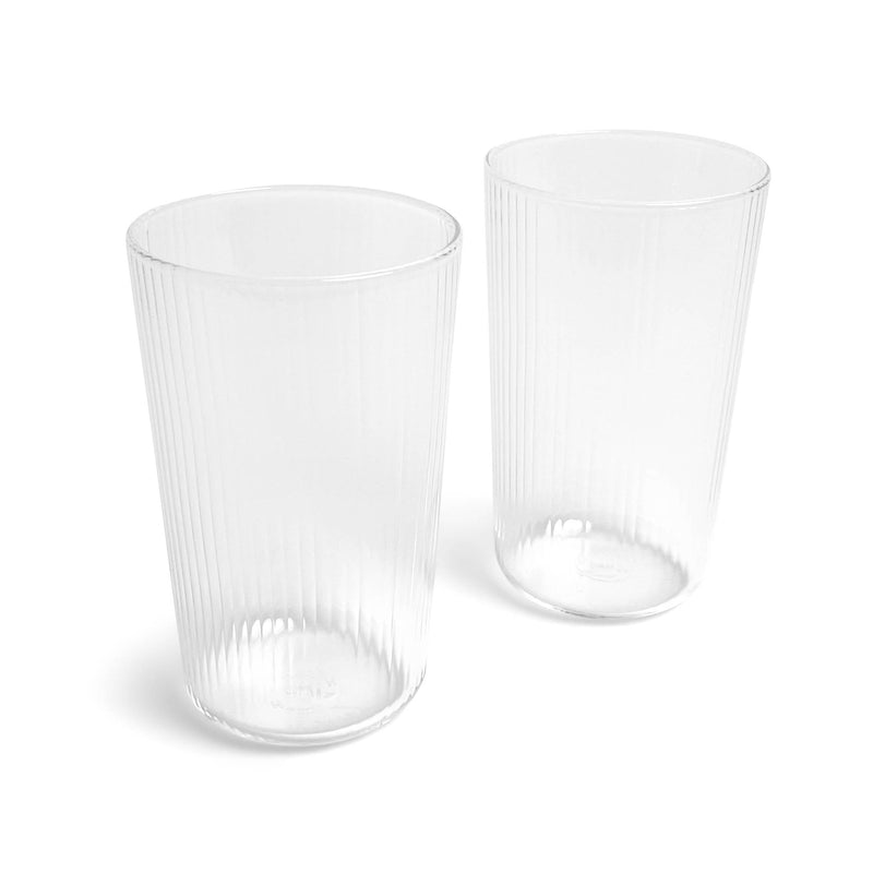 Clear Luisa Bevanda | Set of 2 Glassware 