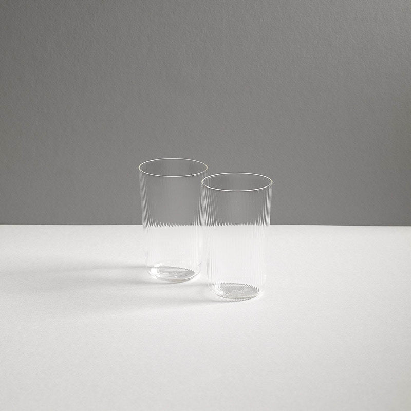 Clear Luisa Bevanda | Set of 2 Glassware Clear 