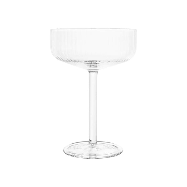Clear Luisa Coppa | Set of 2 Glassware 
