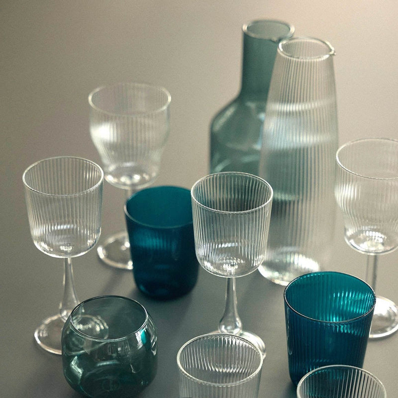 Clear Luisa Vino | Set of 2 Glassware 