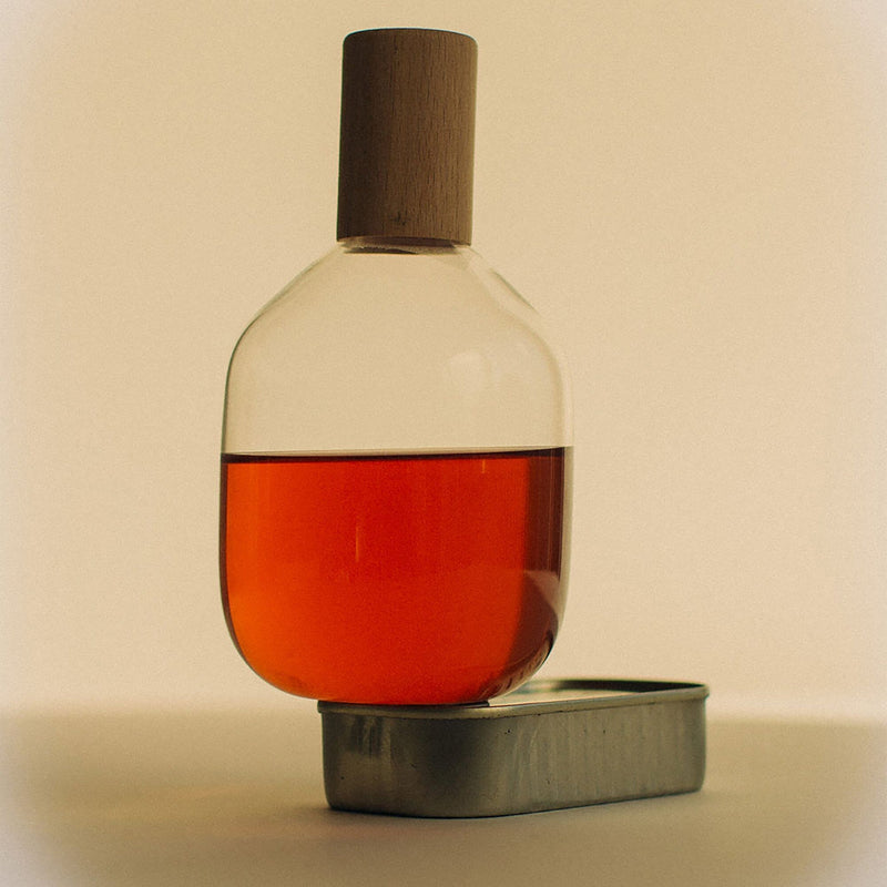 Clear Trulli Bottle | Tall Glassware 