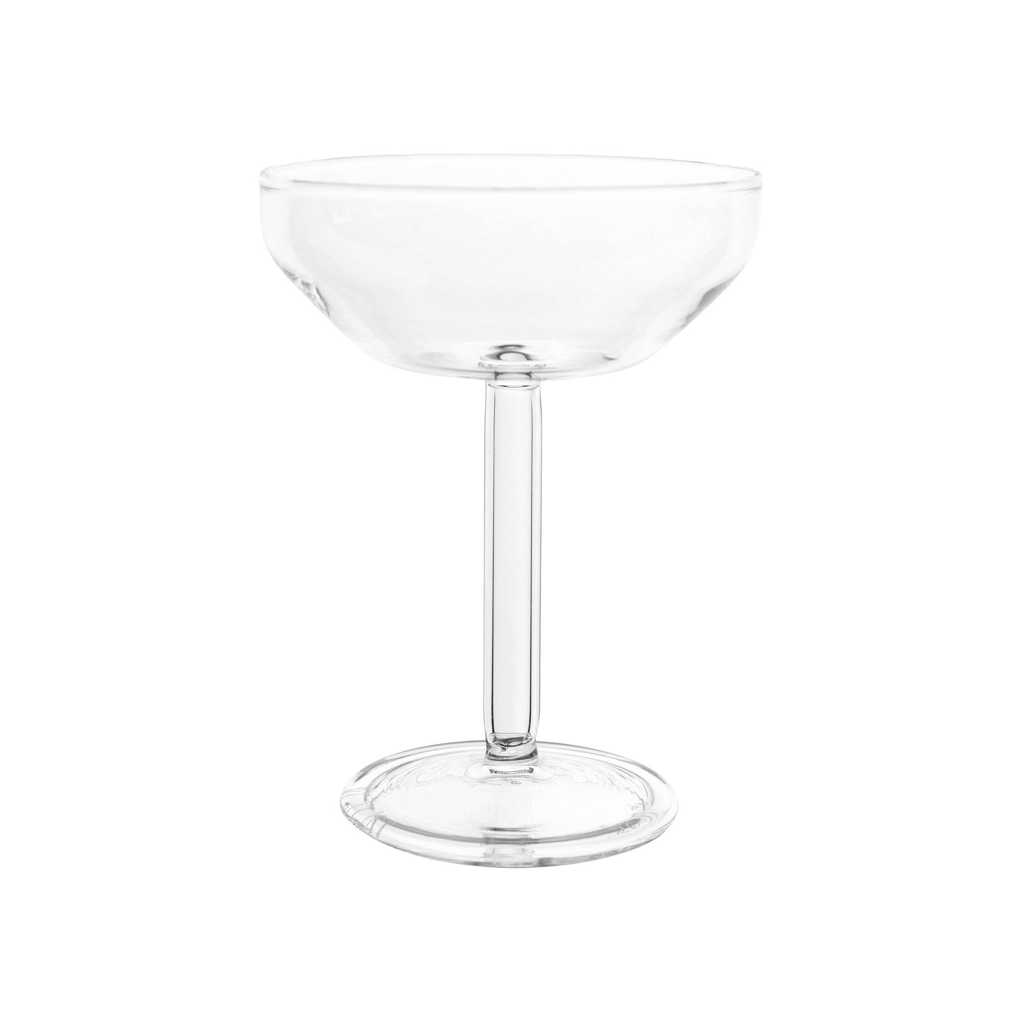 Clear Velasca Coppa | Set of 2 Glassware 