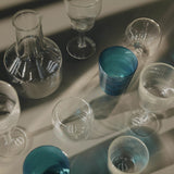 Clear Velasca Tumblers | Set of 2 Glassware 