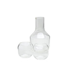 Clear Velasca Tumblers | Set of 2 Glassware 