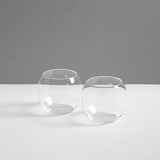 Clear Velasca Tumblers | Set of 2 Glassware Clear 