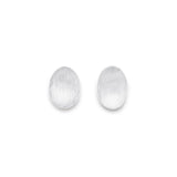 Concave Oval Earrings Jewelry 