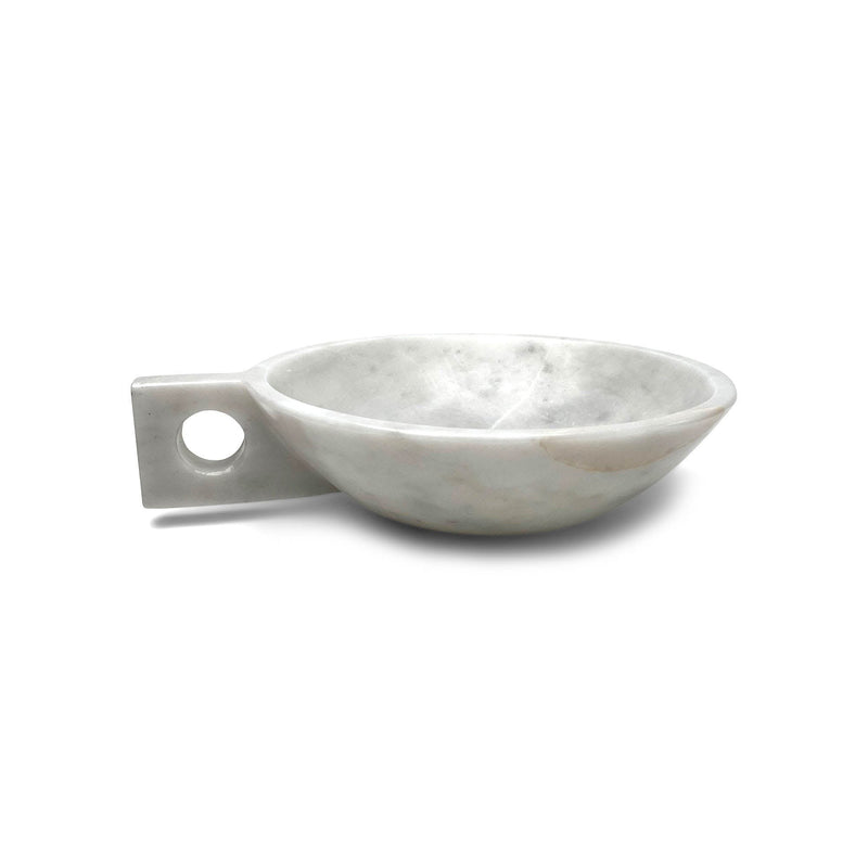 Cozumel Bowl | White Serveware White Marble OS 
