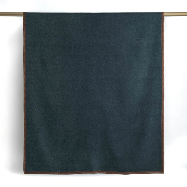 Doppio Double Sided Blanket | Moss-Rust Home Textiles 