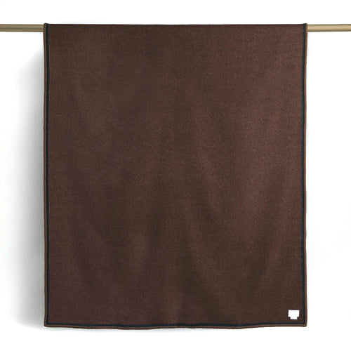 Doppio Double Sided Blanket | Moss-Rust Home Textiles 
