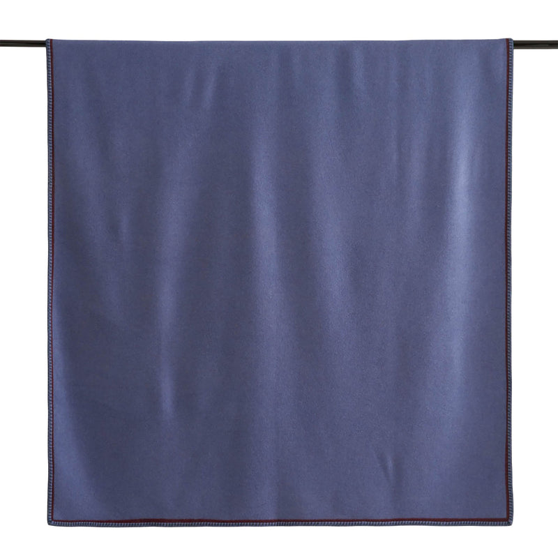 Doppio Double Sided Blanket | Red-Indigo Home Textiles 