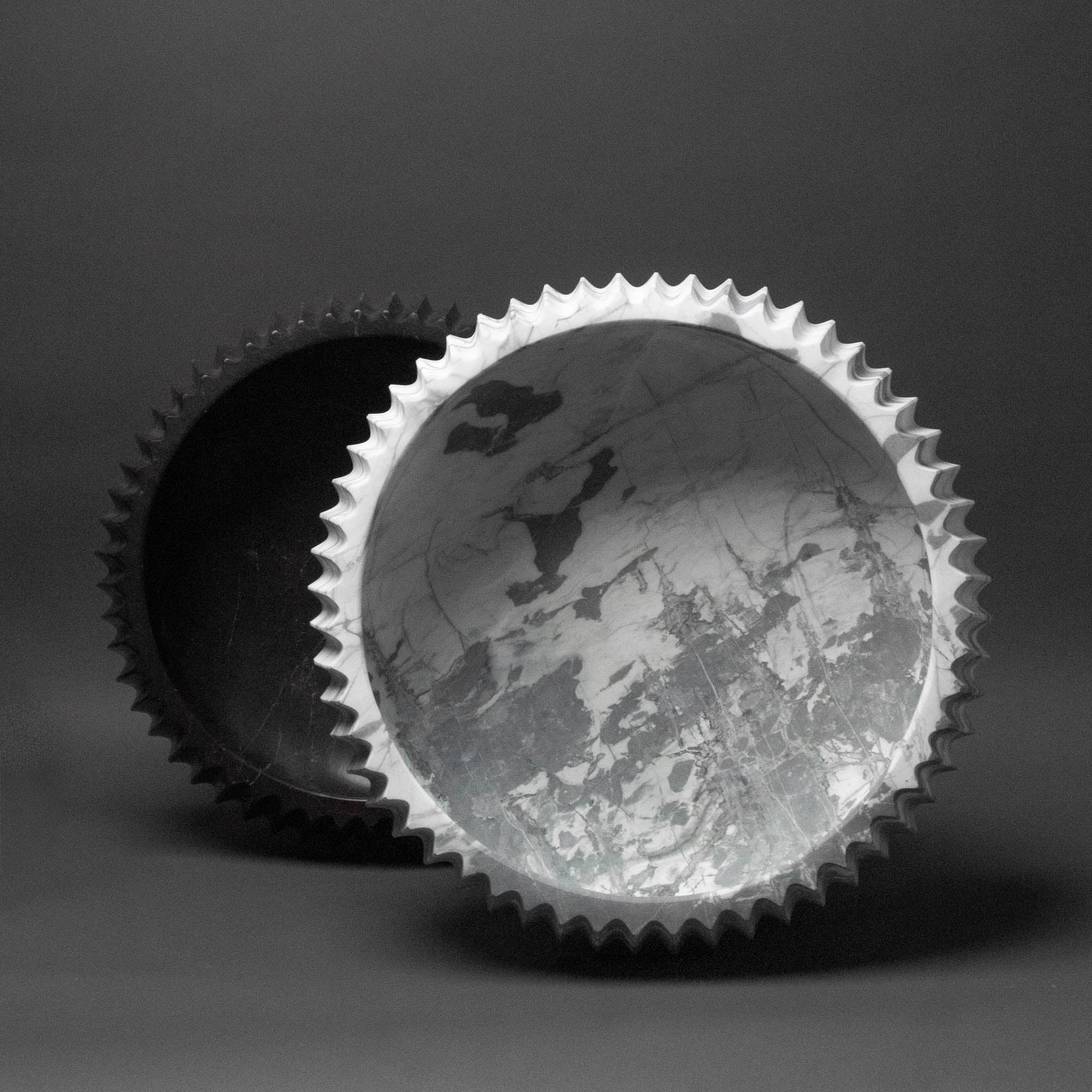 Duna Marble Bowl | Black Serveware 