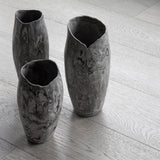 Faceted Marbled Vase | Slim Vases + Planters 