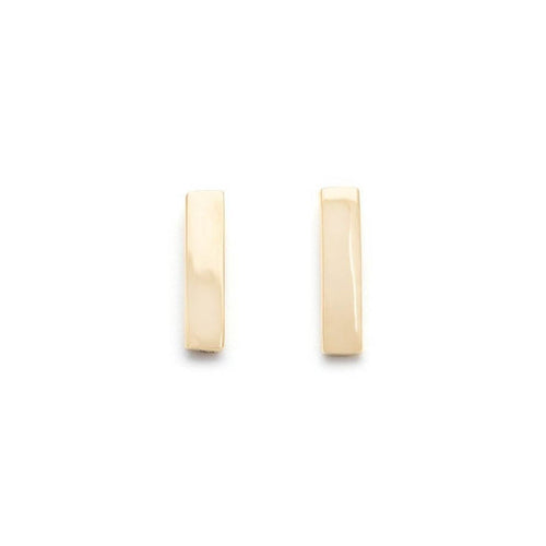 Flat Bar Studs Jewelry 