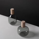 Fog Grey Trulli Bottle | Short Glassware 