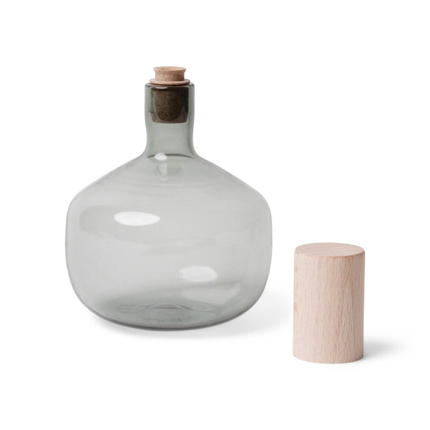 Fog Grey Trulli Bottle | Short Glassware 