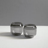 Fog Grey Velasca Tumblers | Set of 2 Glassware Fog Grey 