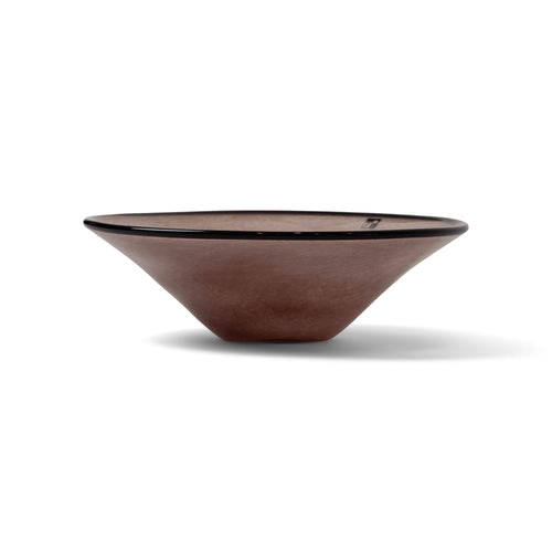 Glass Haze Bowl | Plum Glassware 